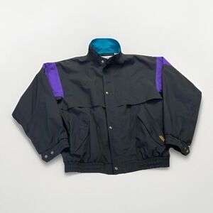 Vintage Tourney Jacket Mens XL Gore Tex Windbreaker Waterproof Full Zip Golf 90s